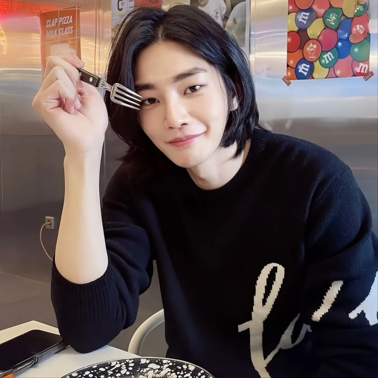 Recent activity shot of Kim Jaeyoung