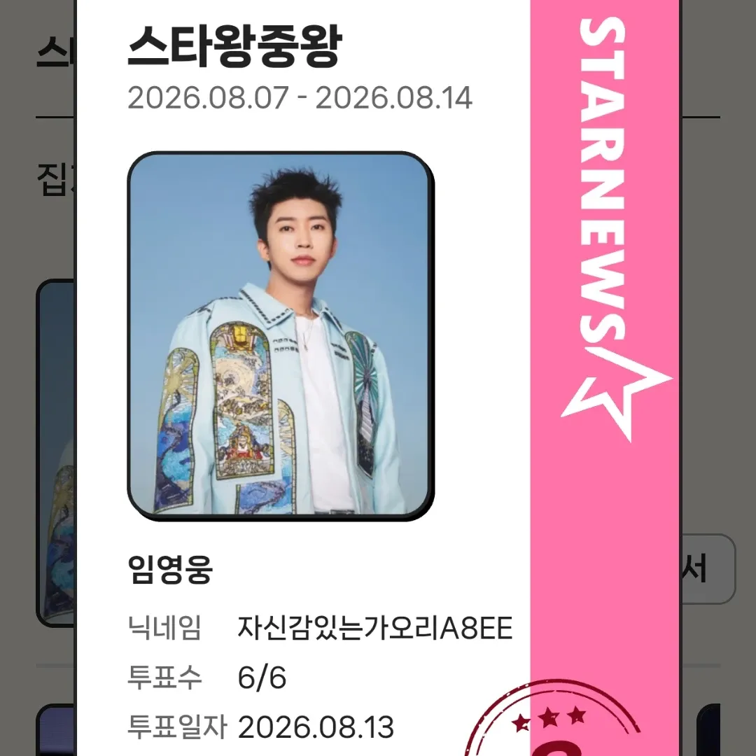 임영웅 팬이 찍은 순간
