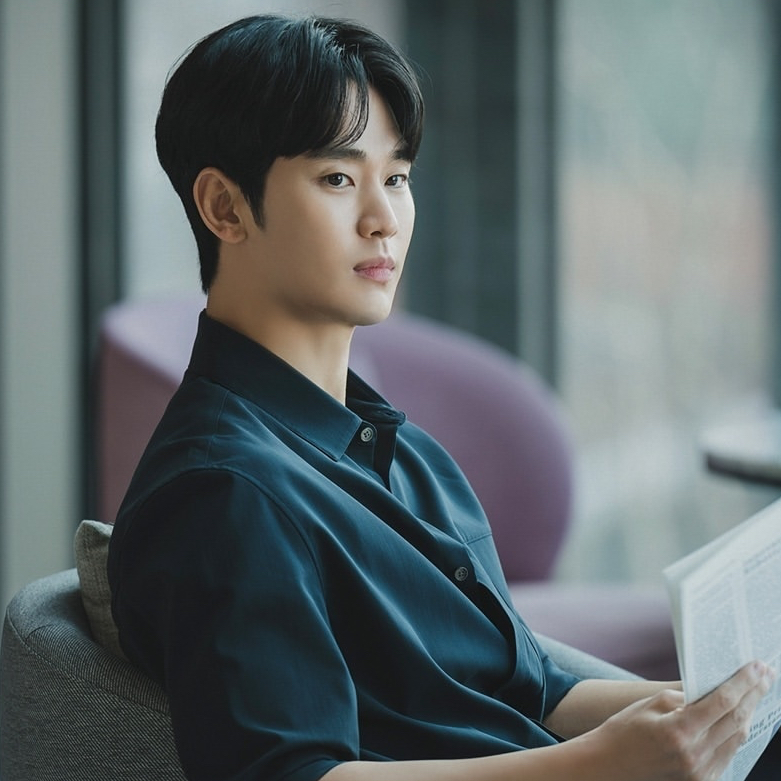 Recent activity shot of Kim Soohyun