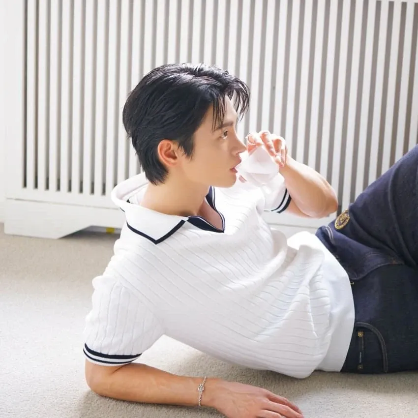 A moment captured by a fan of Seo Inguk