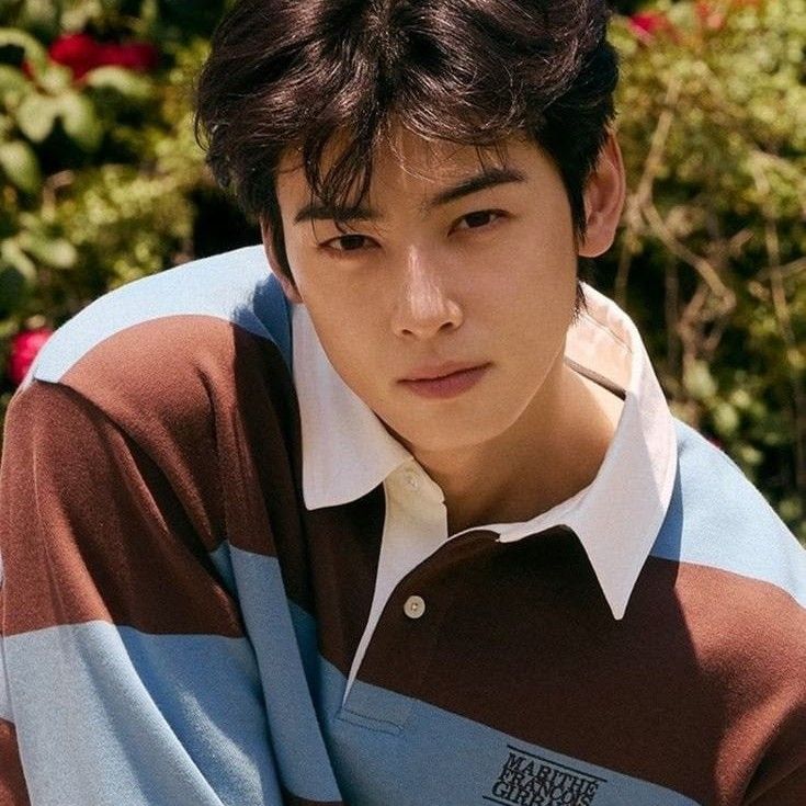 Behind-the-scenes cut of Cha Eunwoo