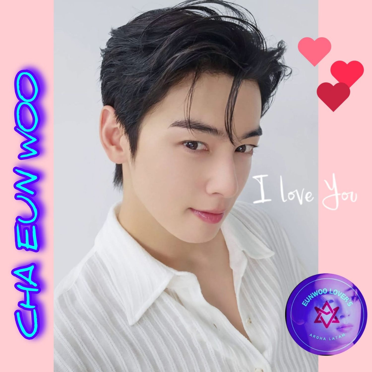 Behind-the-scenes cut of Cha Eunwoo