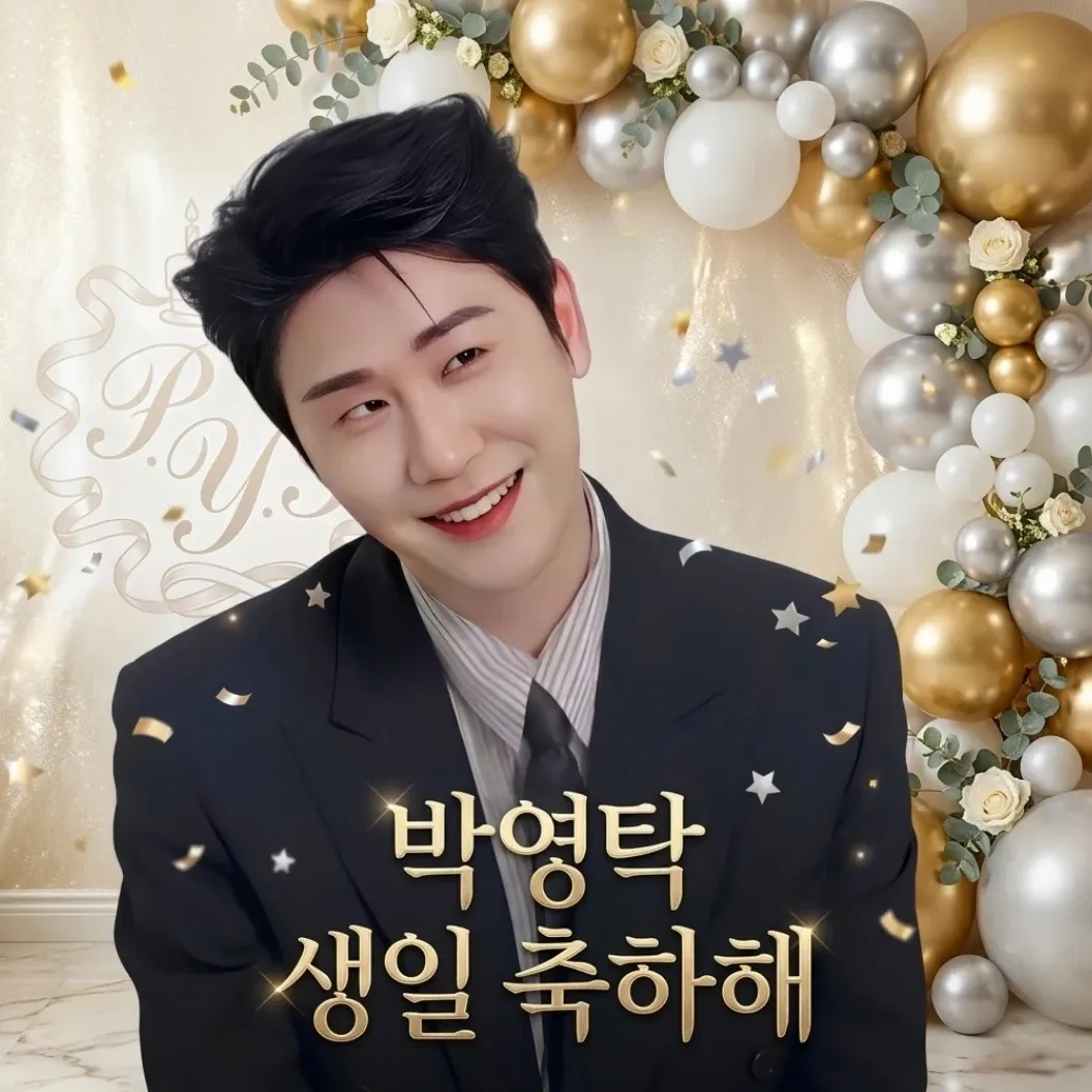 영탁의 비하인드 컷