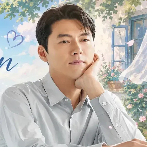 Momen yang diabadikan oleh penggemar Hyun Bin
