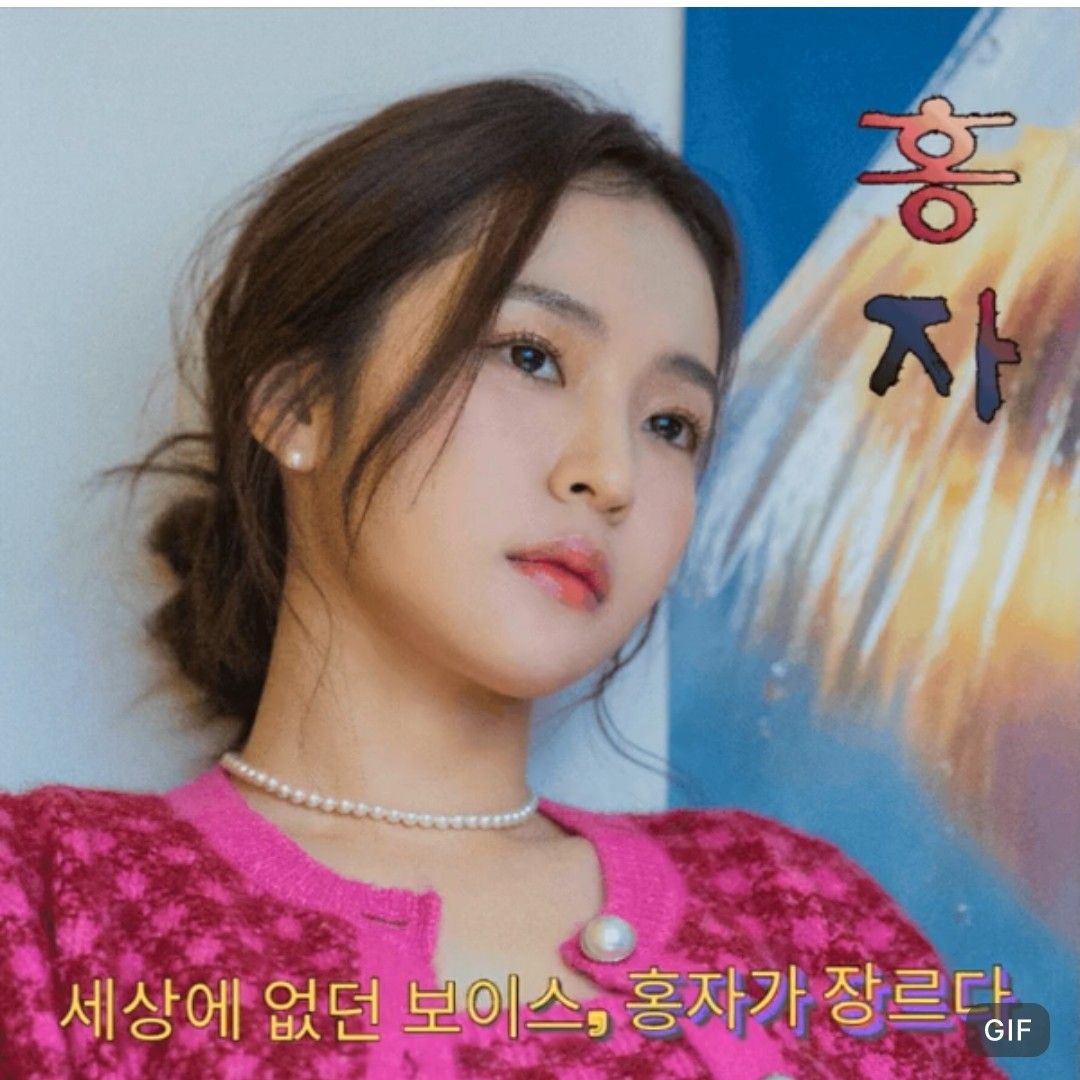 홍자 팬이 찍은 순간