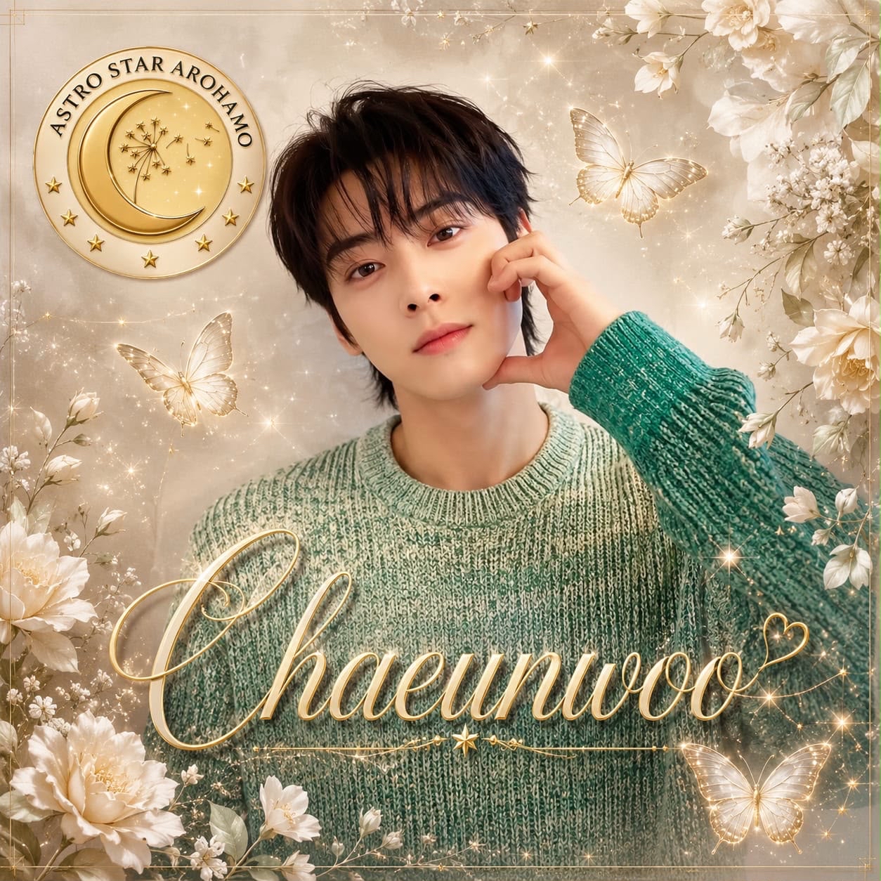 Behind-the-scenes cut of Cha Eunwoo