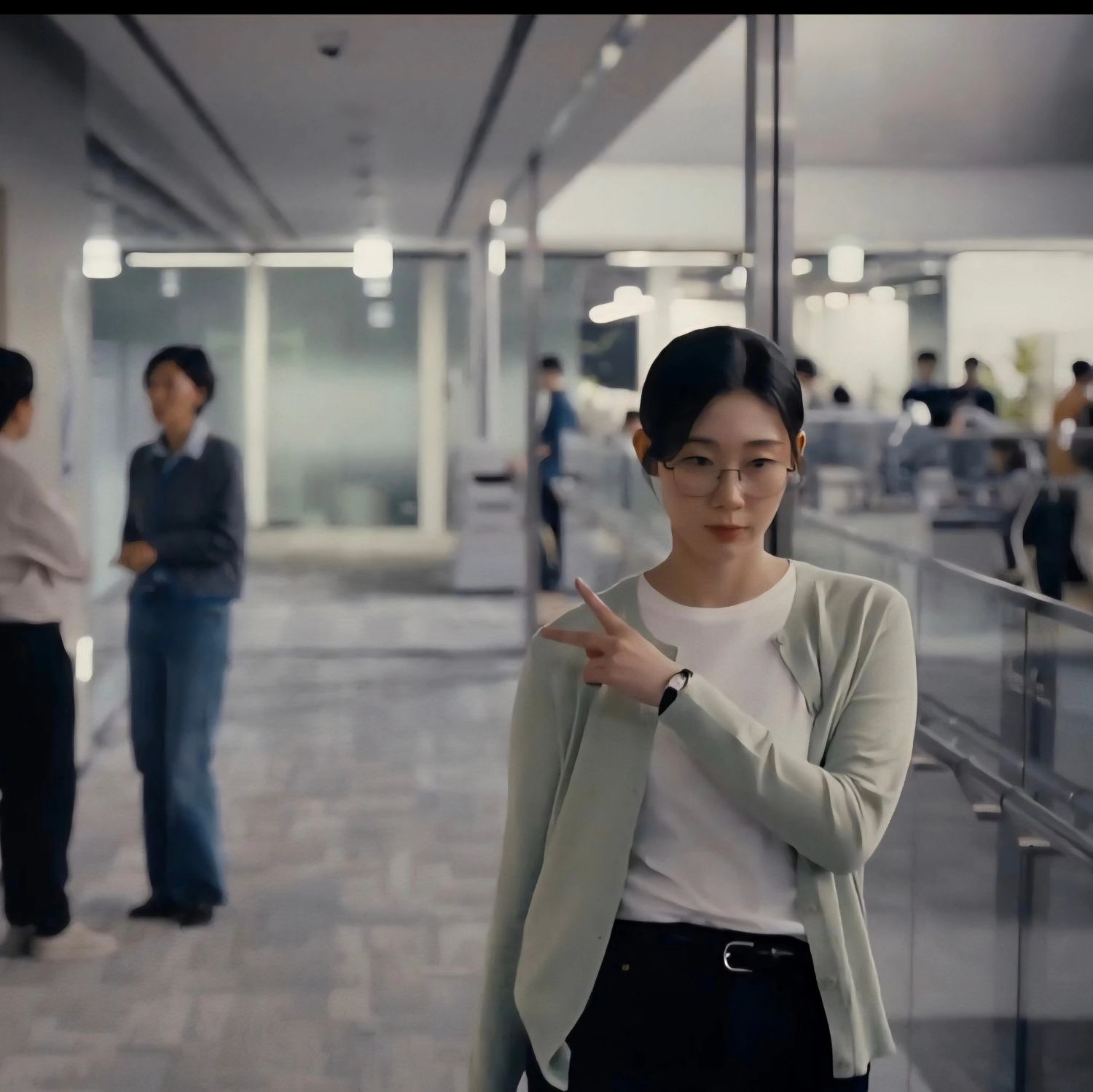 A moment captured by a fan of Han Yeji