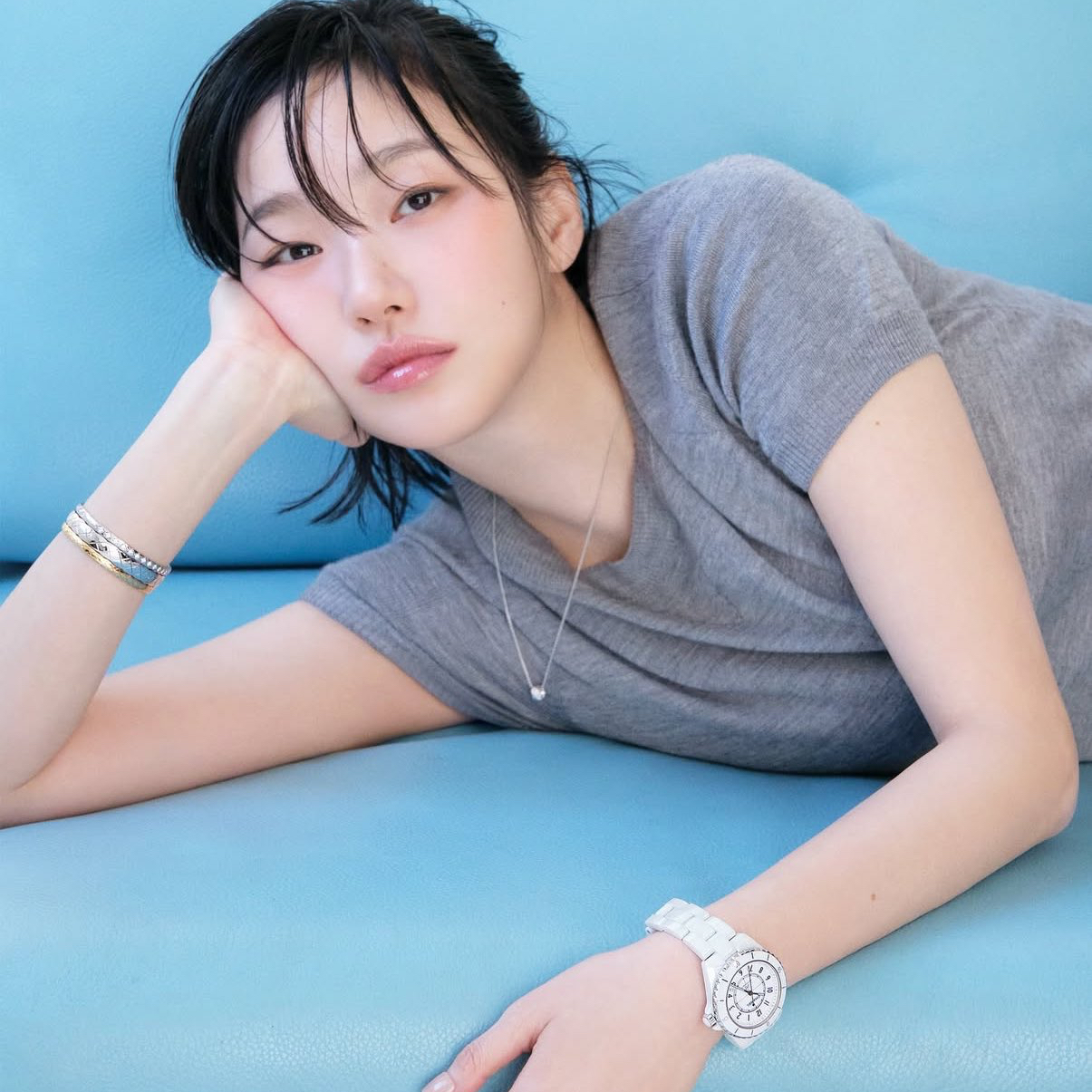 Momen yang diabadikan oleh penggemar Kim Goeun