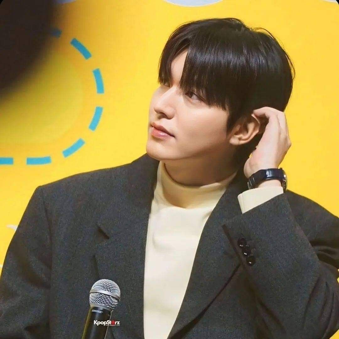 Recent activity shot of Lee Minho