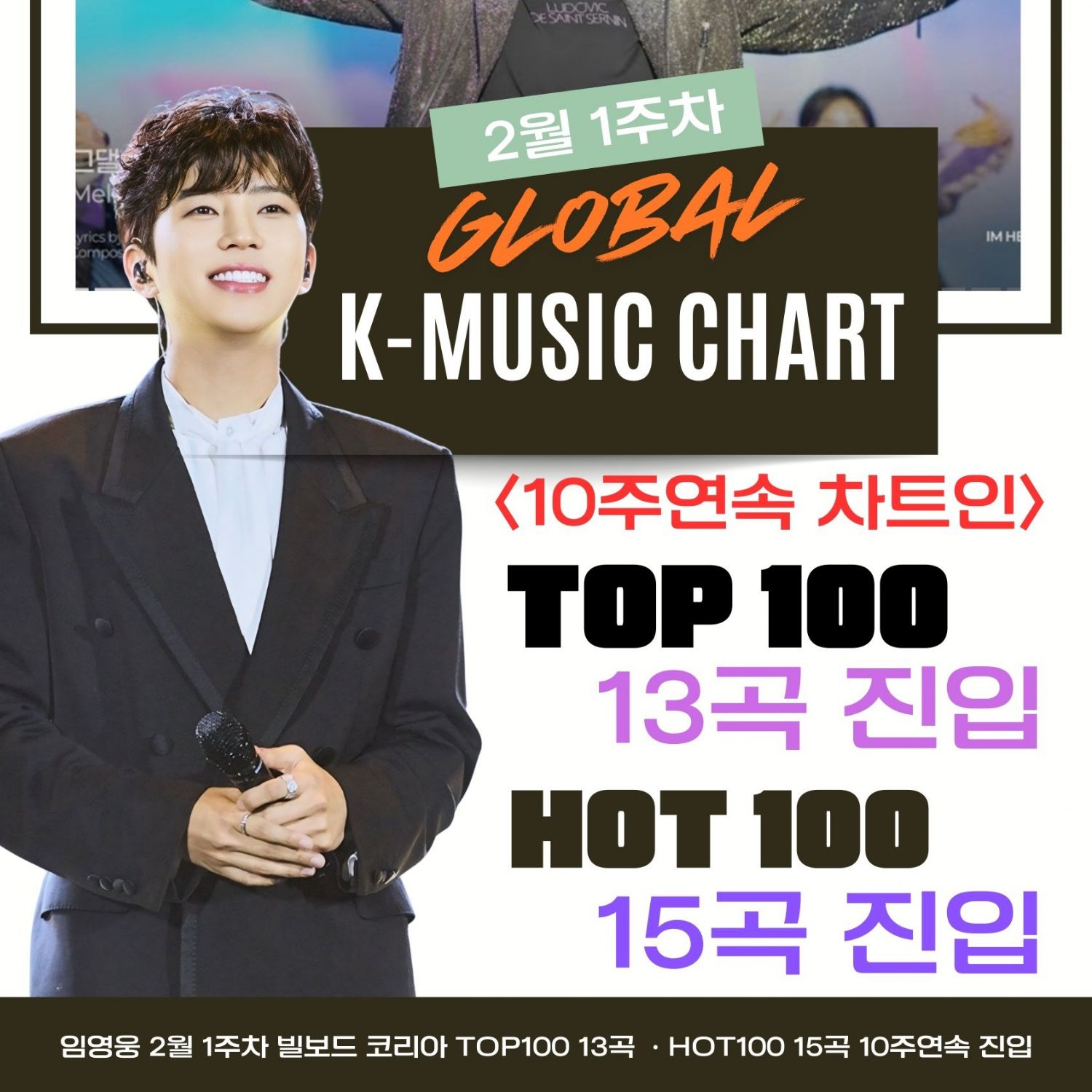 임영웅의 비하인드 컷