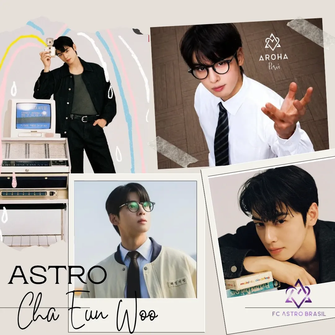 Behind-the-scenes cut of Cha Eunwoo