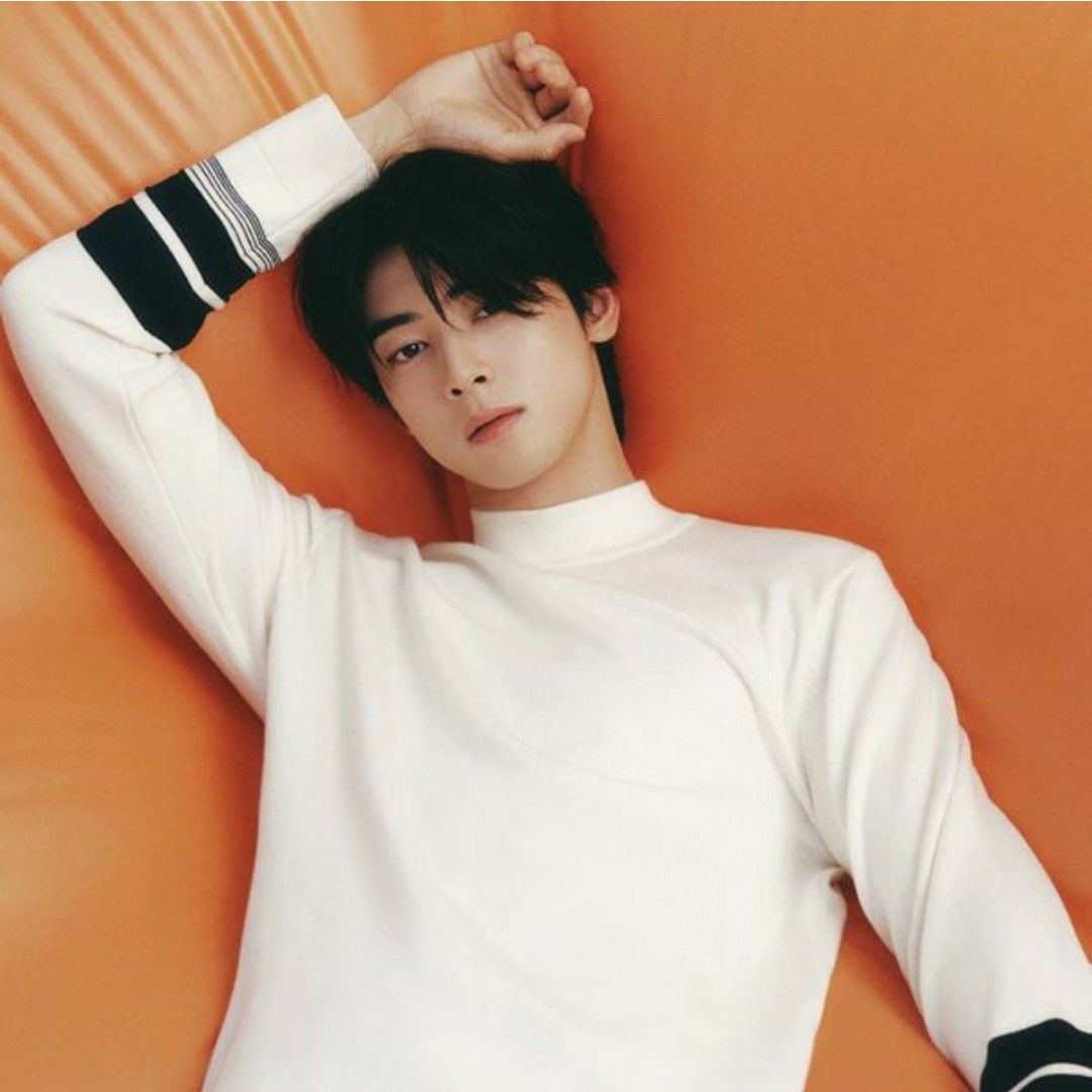 Behind-the-scenes cut of Cha Eunwoo