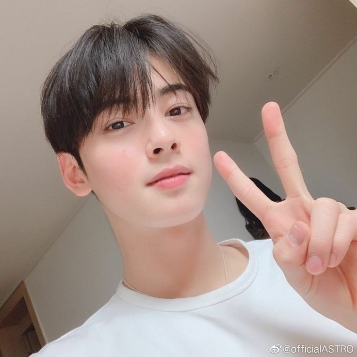 Behind-the-scenes cut of Cha Eunwoo