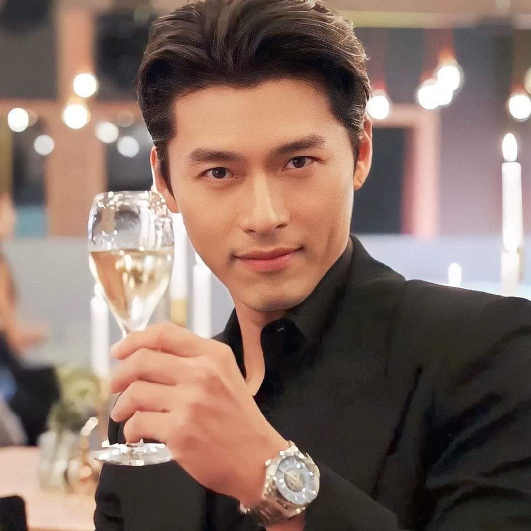Recent activity shot of Hyun Bin