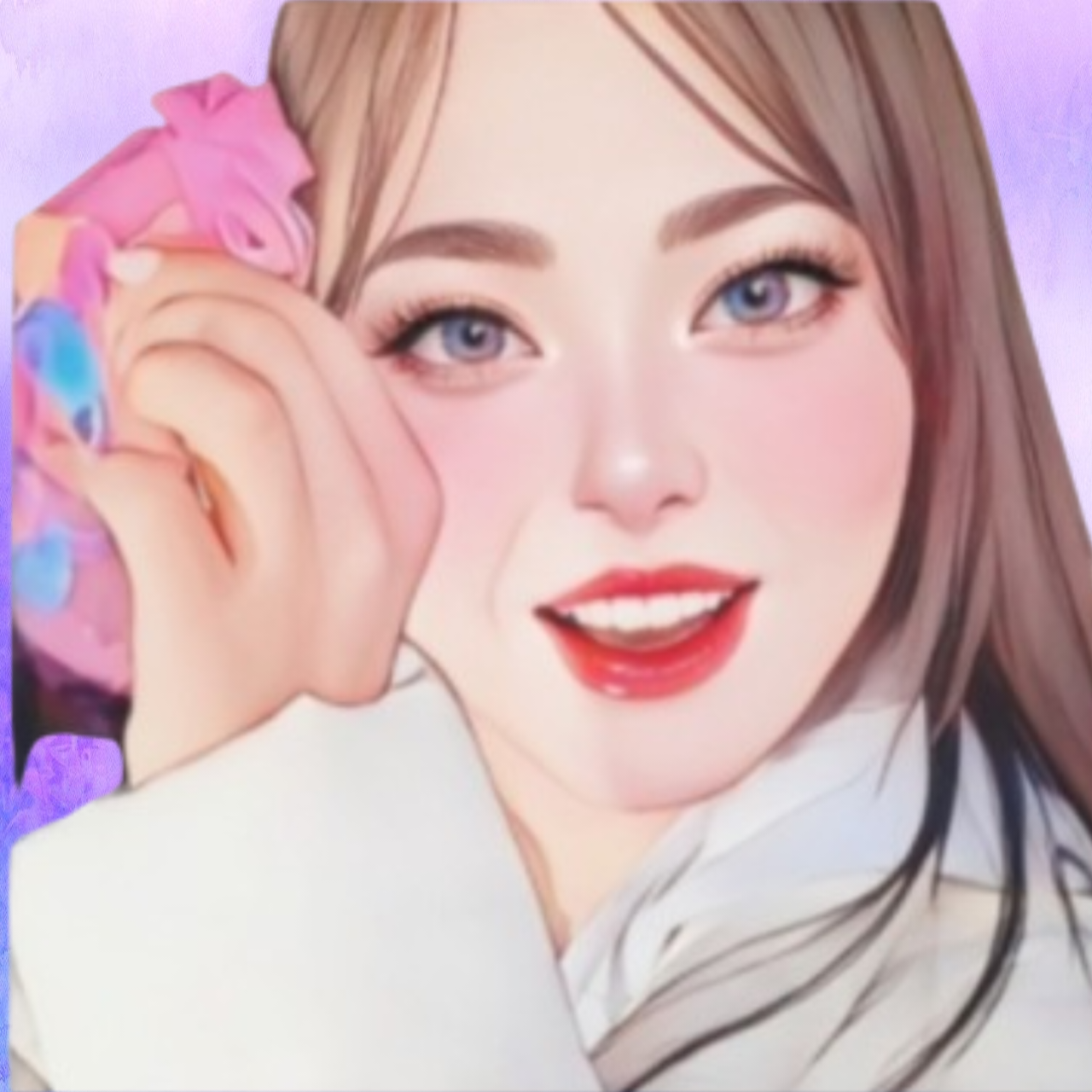 A moment captured by a fan of Miss Kim