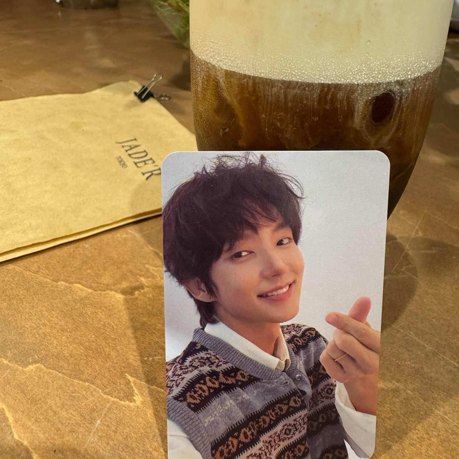 Behind-the-scenes cut of Lee Joongi