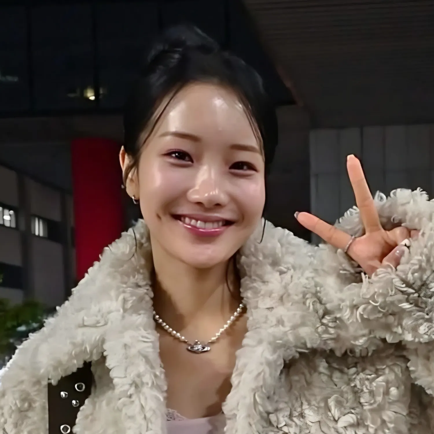 A moment captured by a fan of Kim Soyeon (2004)