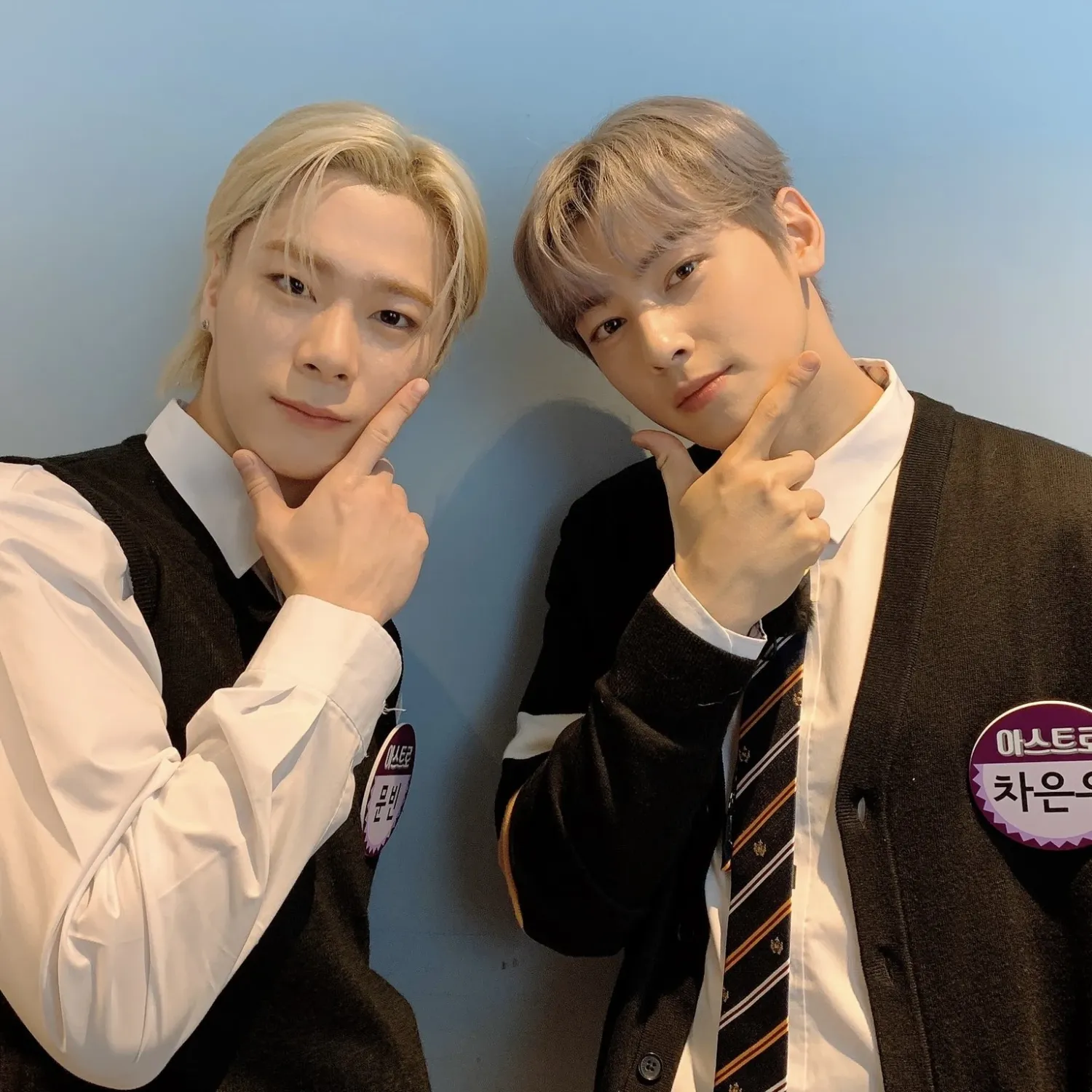 Behind-the-scenes cut of Cha Eunwoo