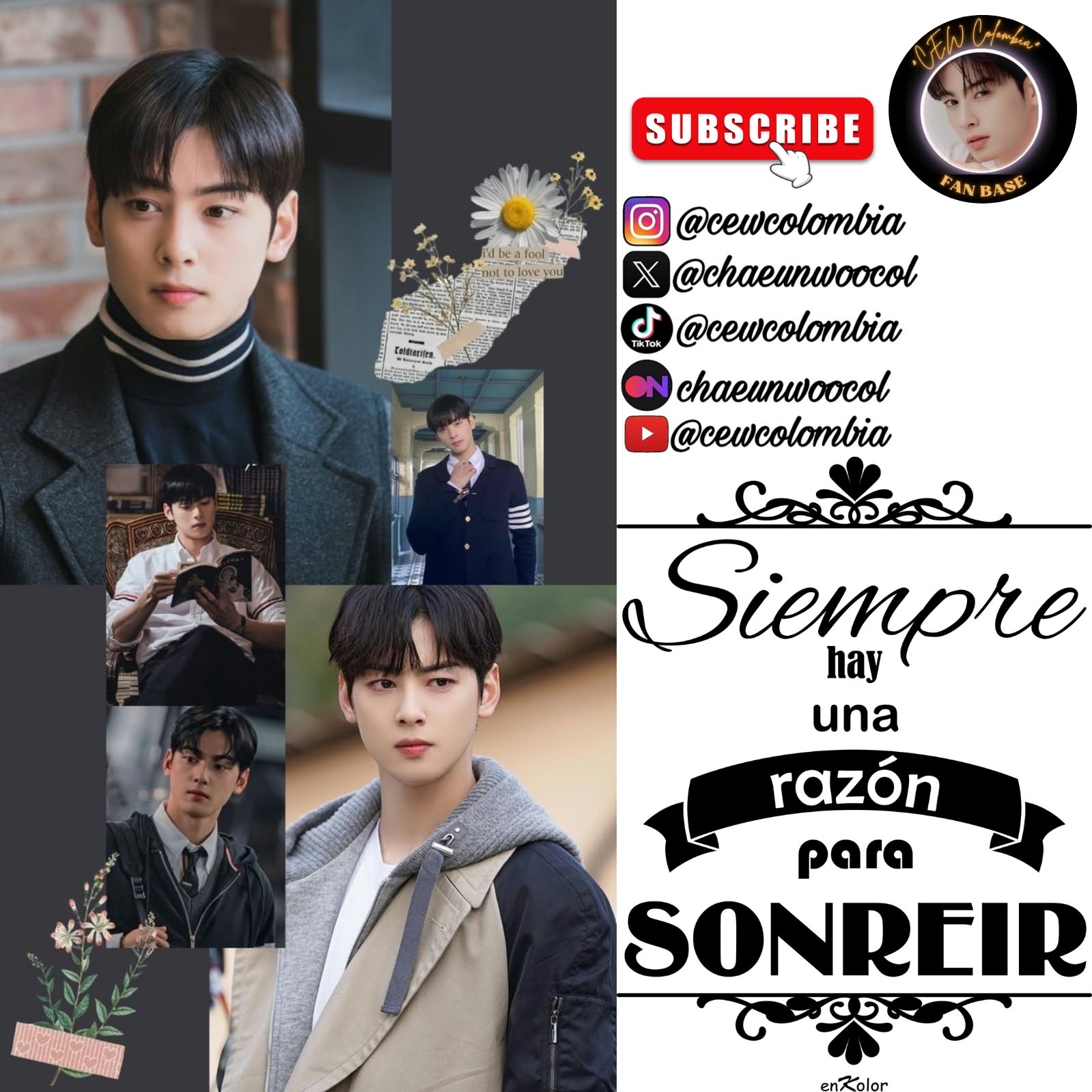 A moment captured by a fan of Cha Eunwoo