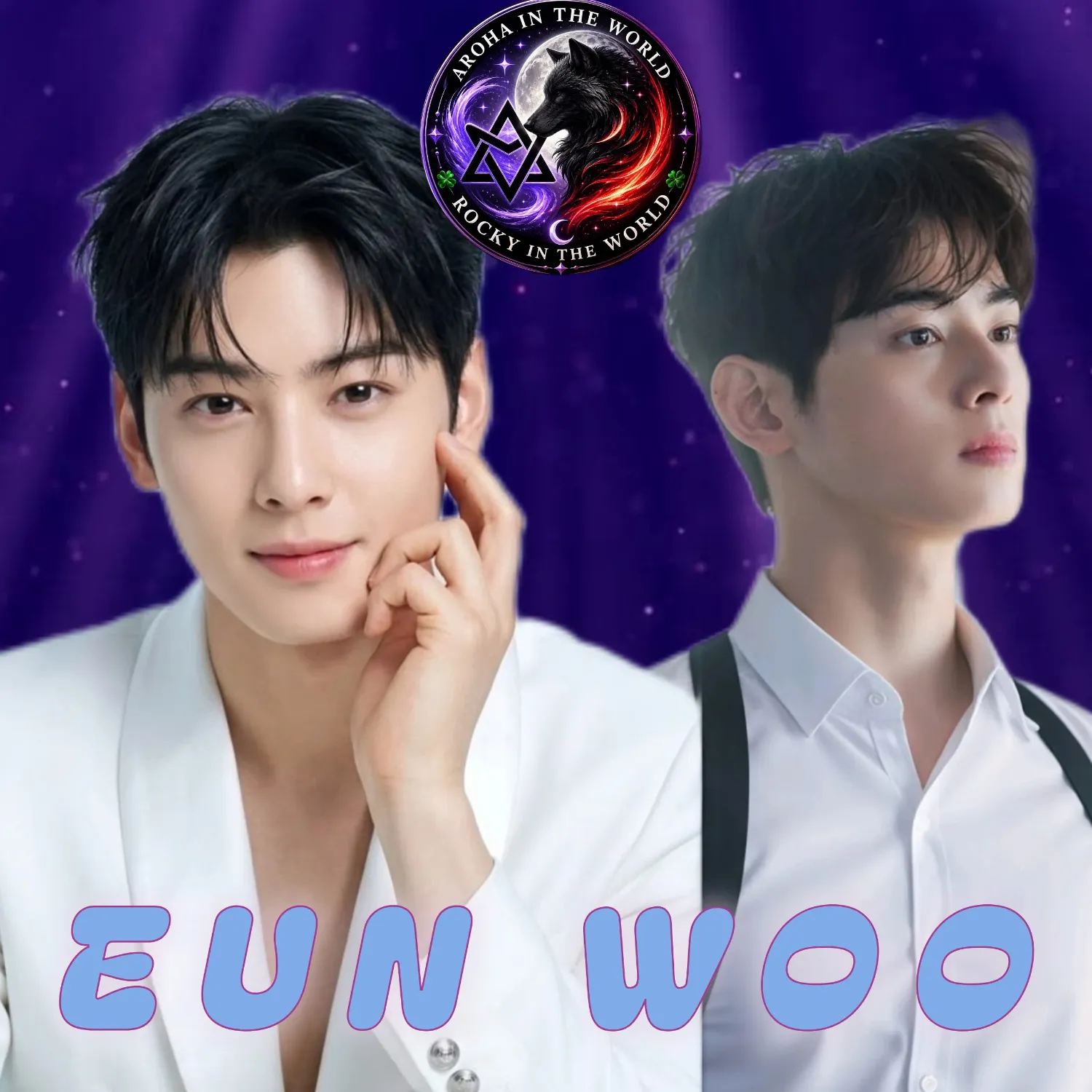 Behind-the-scenes cut of Cha Eunwoo
