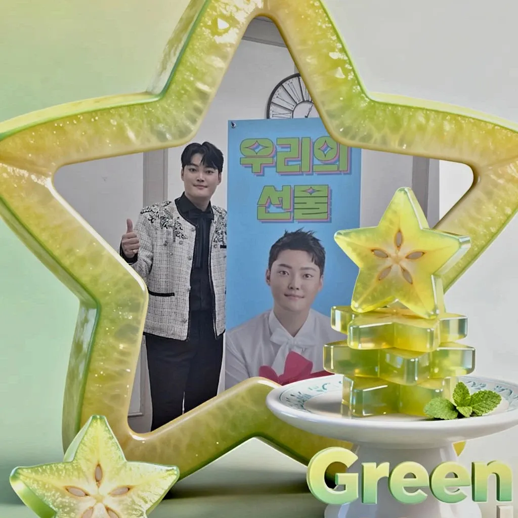 Behind-the-scenes cut of Kim Kyungmin