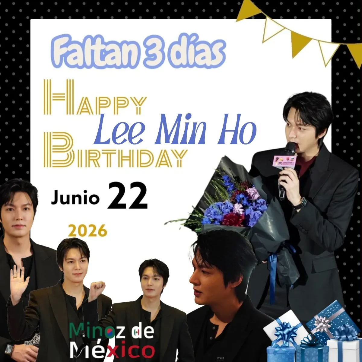 Recent activity shot of Lee Minho