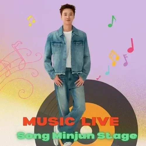 Behind-the-scenes cut of Song Minjun