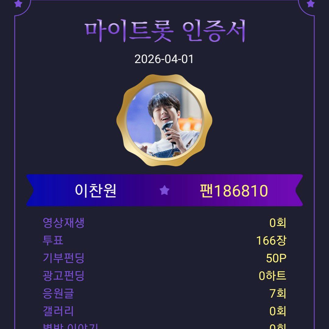 이찬원의 최신 사진