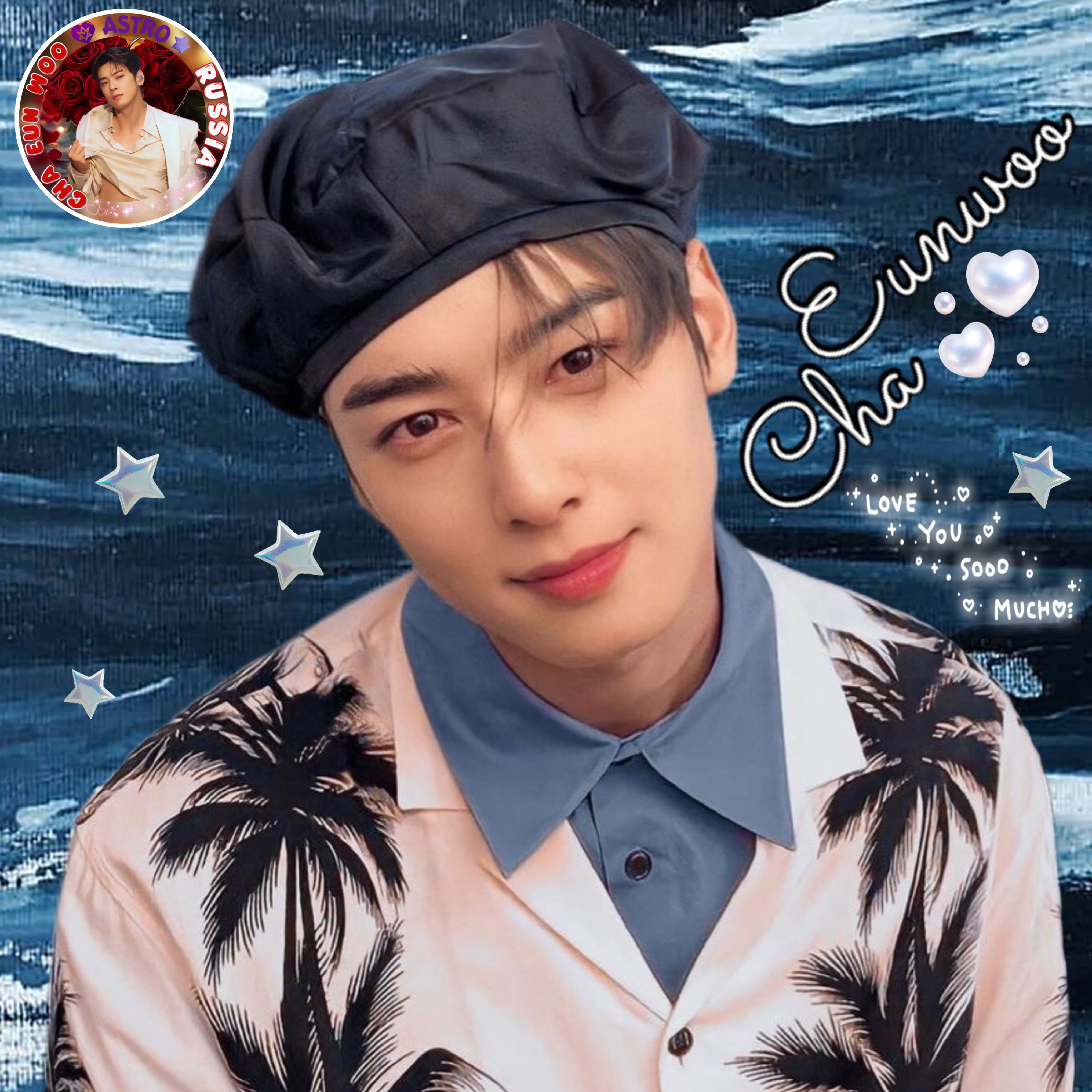 Behind-the-scenes cut of Cha Eunwoo