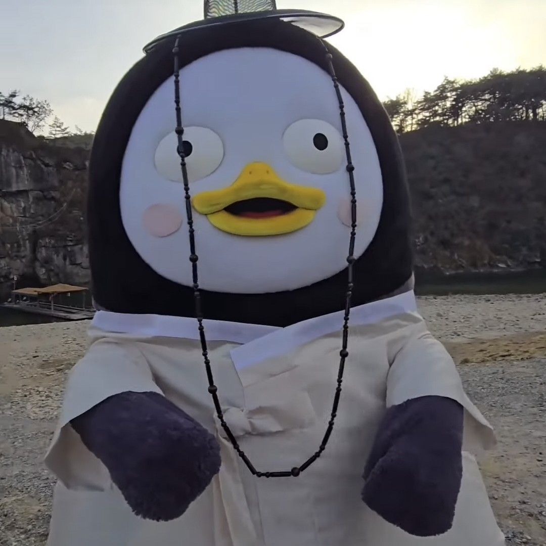 펭수의 비하인드 컷