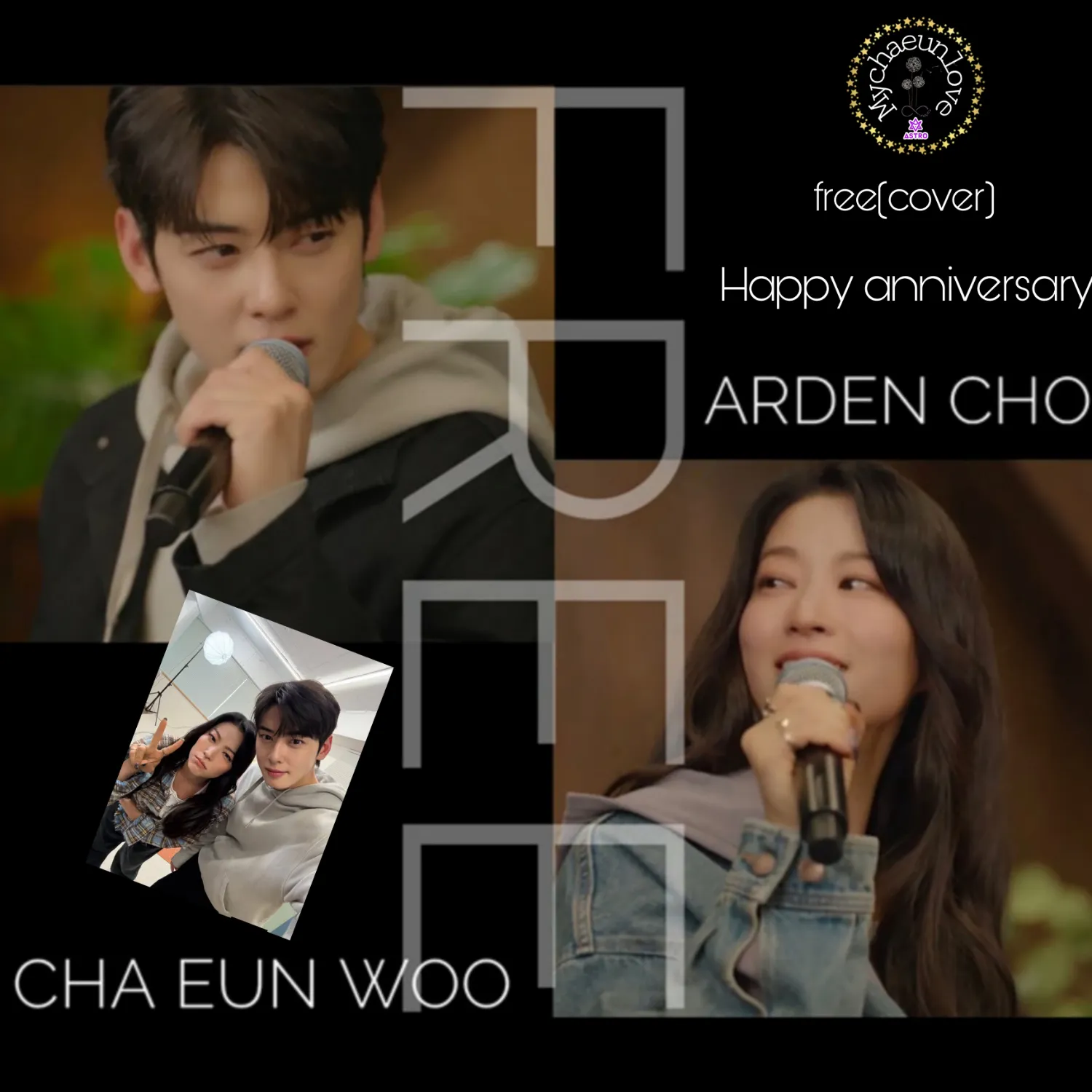 Behind-the-scenes cut of Cha Eunwoo