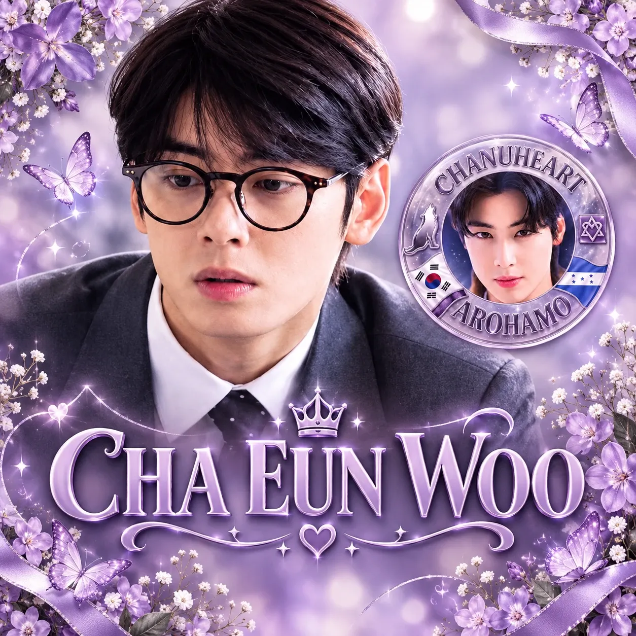 Behind-the-scenes cut of Cha Eunwoo