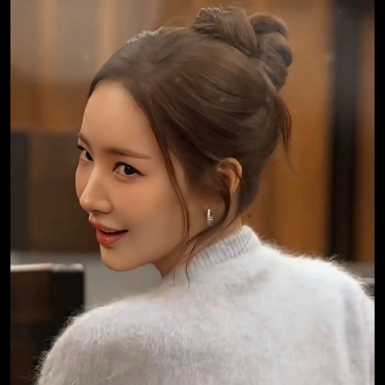 粉絲拍下的朴敏英瞬間