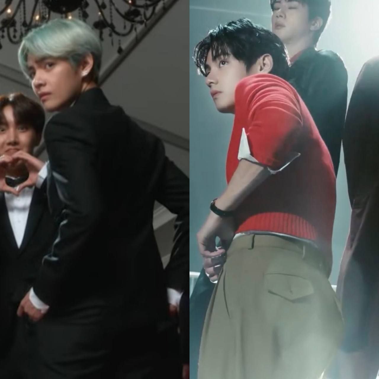 Recent activity shot of Kim Taehyung (V)