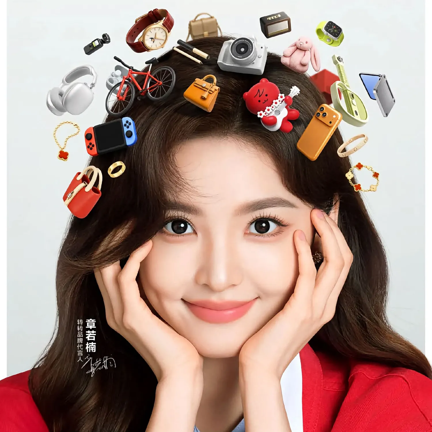 Behind-the-scenes cut of Zhang Ruonan