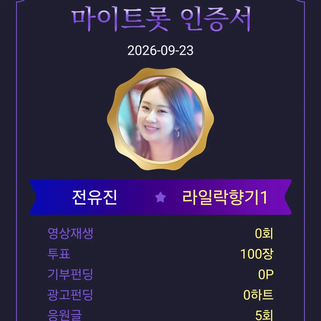 전유진의 비하인드 컷