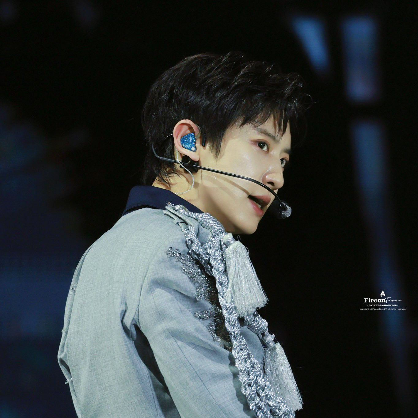 Behind-the-scenes cut of Chanyeol