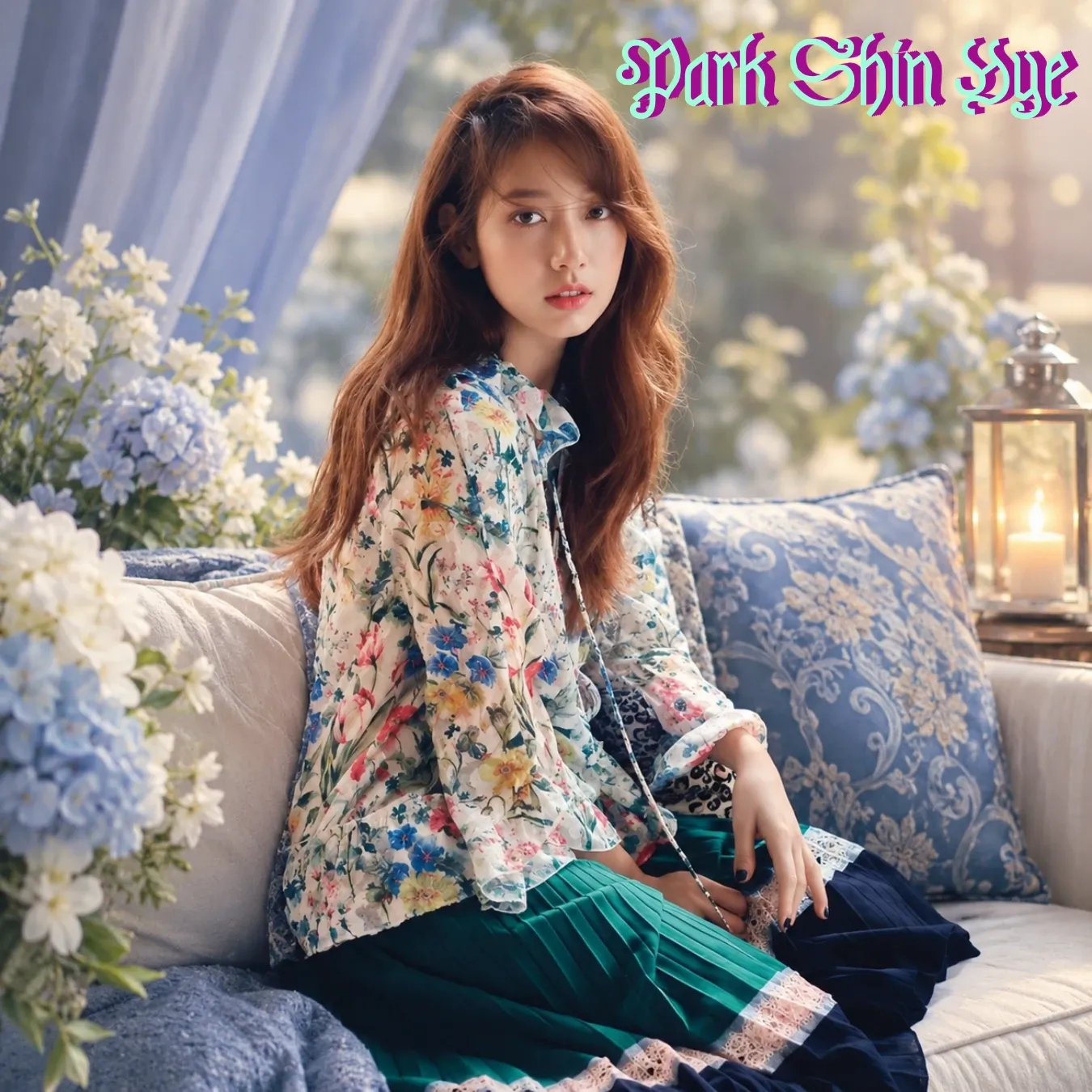 A moment captured by a fan of Park Shinhye