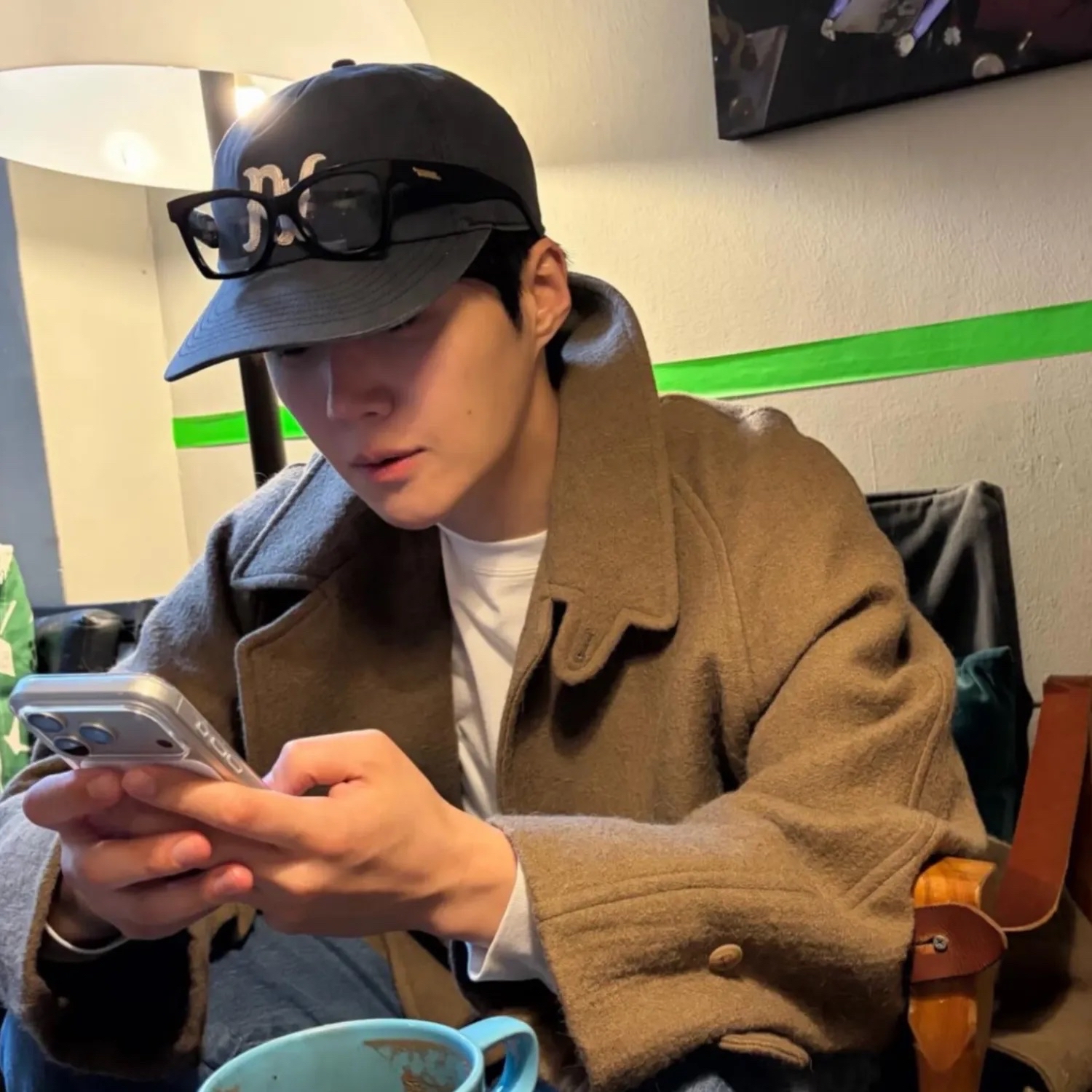 A moment captured by a fan of Kim Seonho