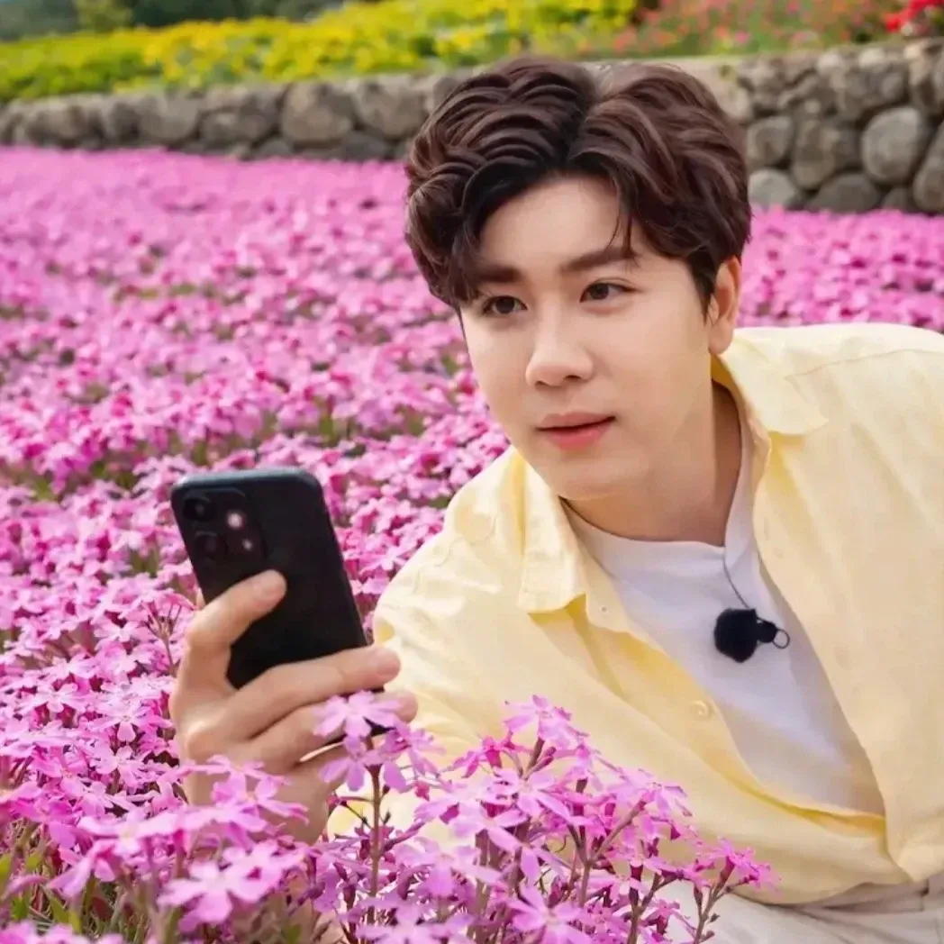 Behind-the-scenes cut of Jin Haesung