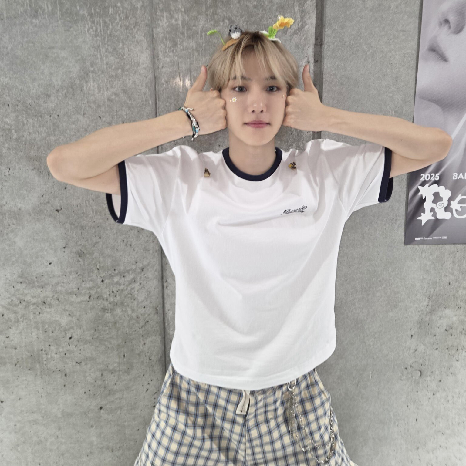 Recent activity shot of Baekhyun