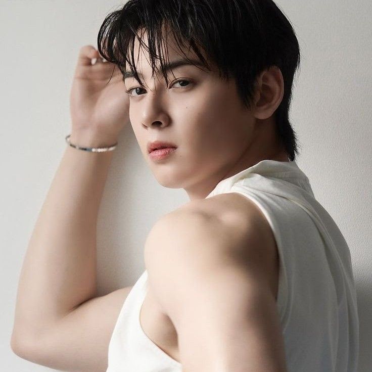 A moment captured by a fan of Cha Eunwoo