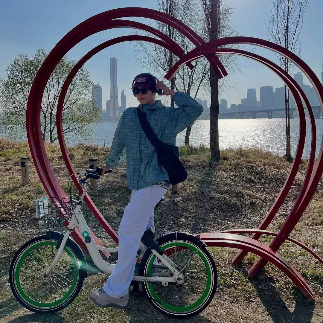 Recent activity shot of Park Bogum