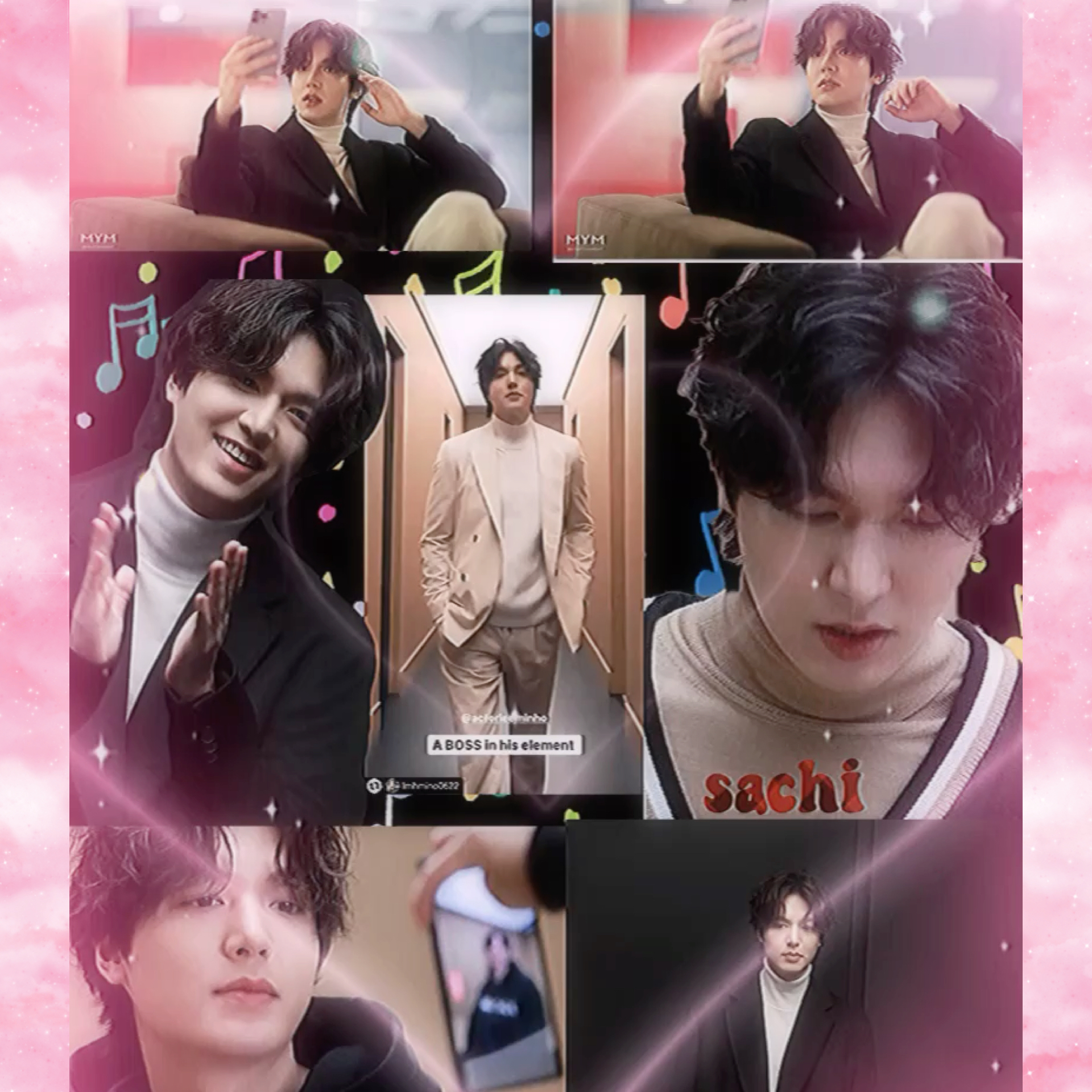 Behind-the-scenes cut of Lee Minho
