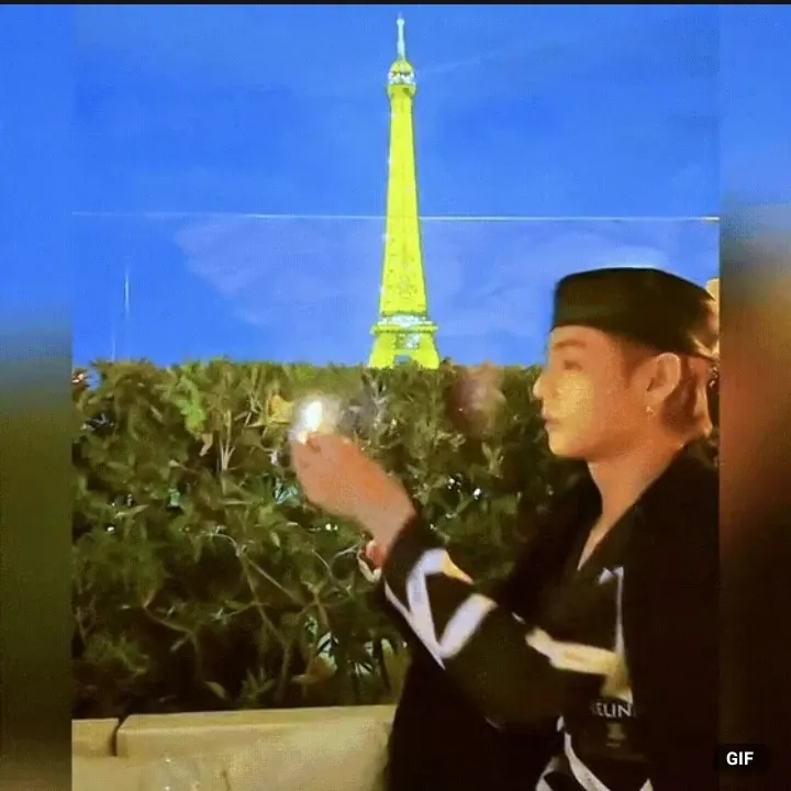 Behind-the-scenes cut of Kim Taehyung (V)