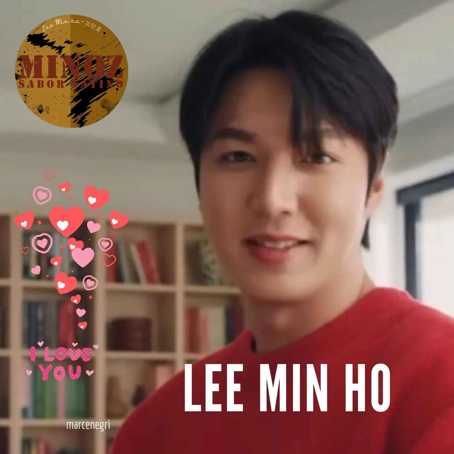 Recent activity shot of Lee Minho