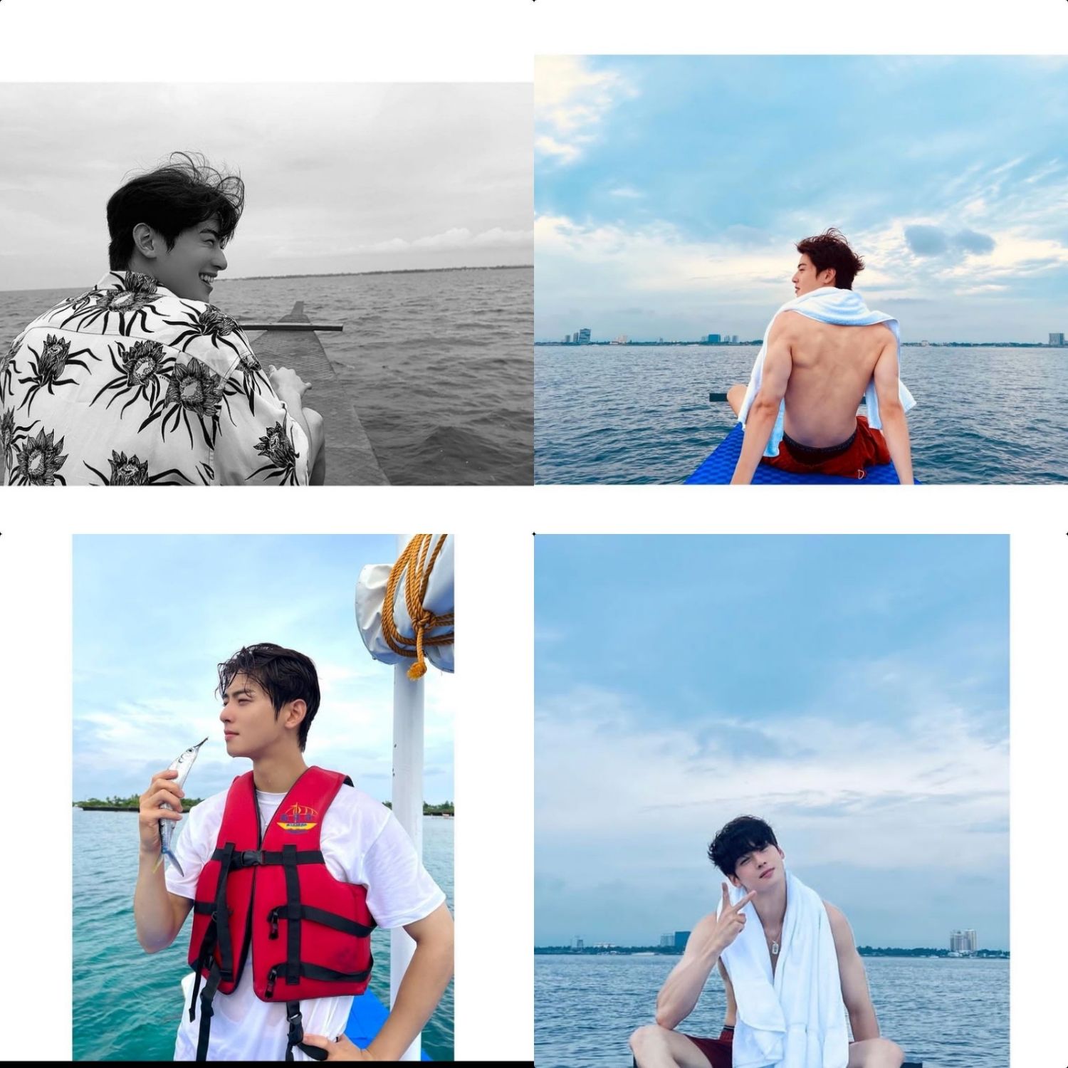 Foto terbaru dari Cha Eunwoo