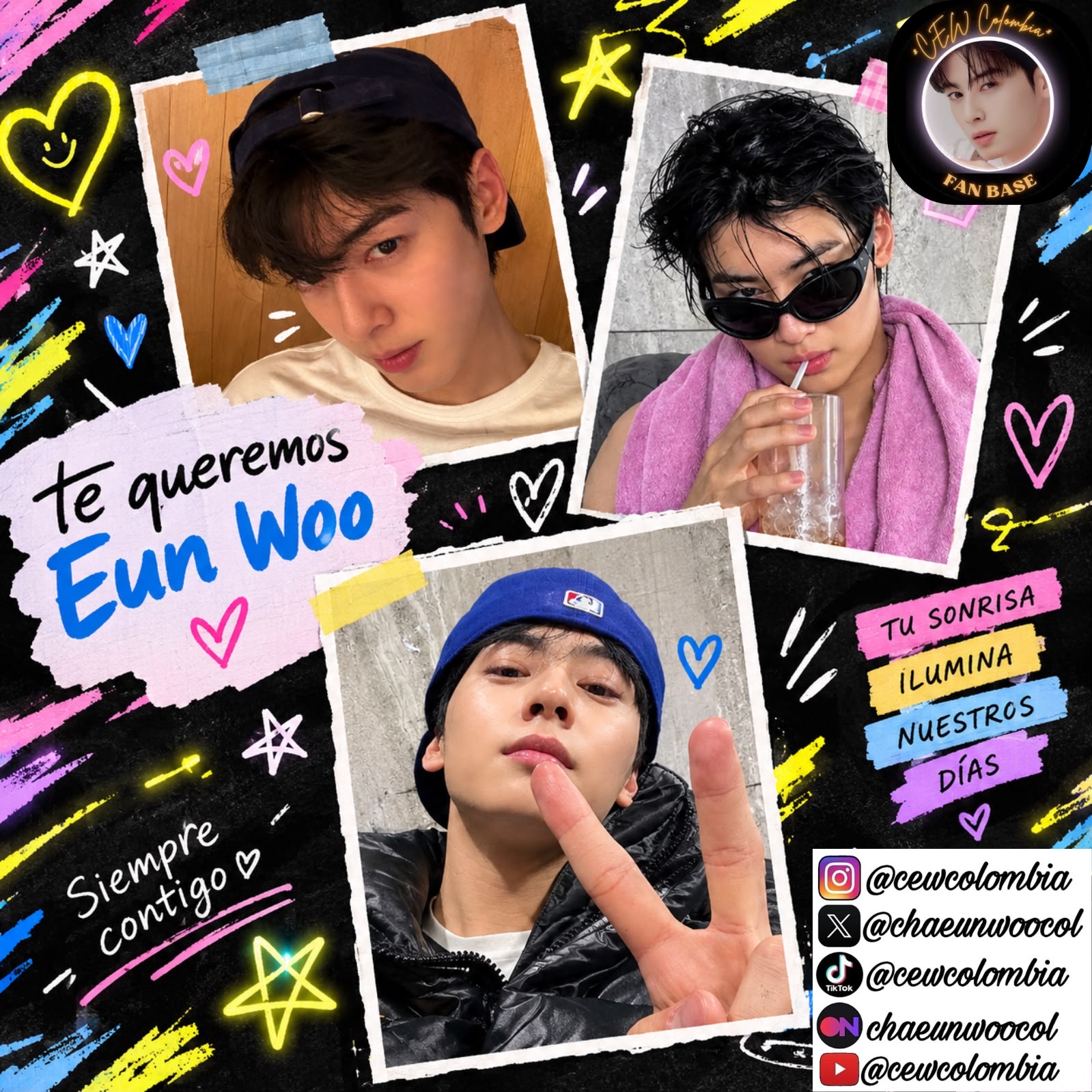 A moment captured by a fan of Cha Eunwoo