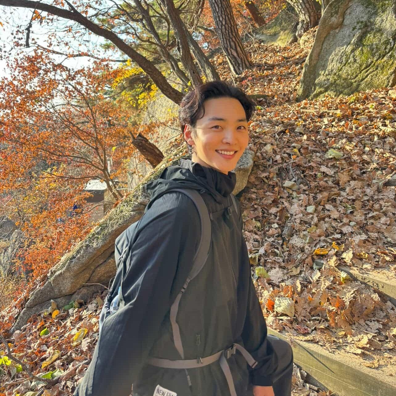 Recent activity shot of Kim Minjae