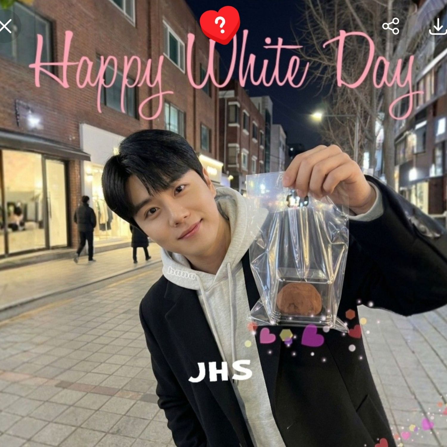 Behind-the-scenes cut of Jin Haesung